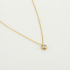 Zirkoon Hartje Ketting Stainless Steel Goud